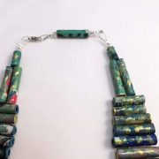 Futuro Paper Necklace - Handmade Paper Jewelry - Lokta Art