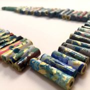 Futuro Paper Necklace - Handmade Paper Jewelry - Lokta Art