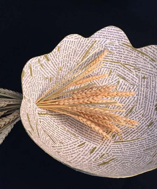 Wild Wheat – Paper Art Deco – Lokta Art