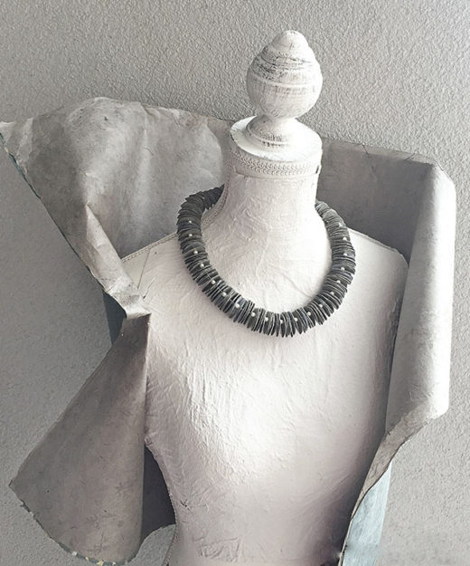 Semicircle – lokta paper jewelry- Lokta art