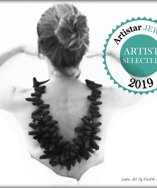 Rocks – Paper Necklace – Handmade Paper Jewelry – Lokta Art