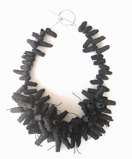 Rocks – Paper Necklace – Handmade Paper Jewelry – Lokta Art